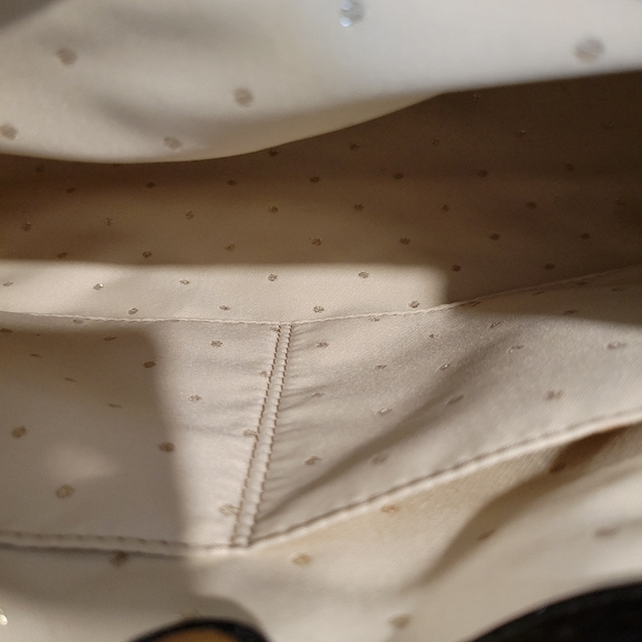 EUC Kate Spade Black Quilted Shimmer Shoulder Bag - Picture 9 of 10